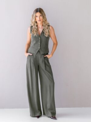 Spodnie CLARA KHAKI