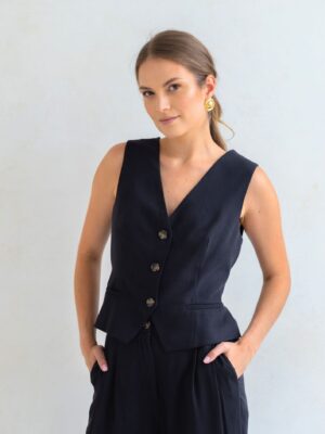Kamizelka CLARA BLACK