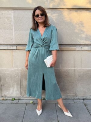 Sukienka z węzłem ALEXA SAGE