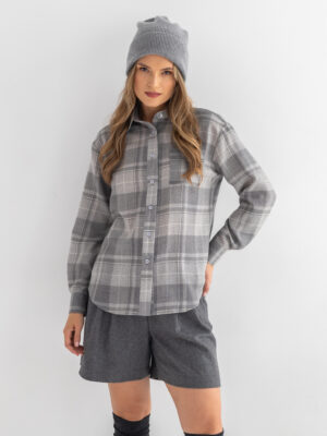 Wełniana czapka ASPEN GREY
