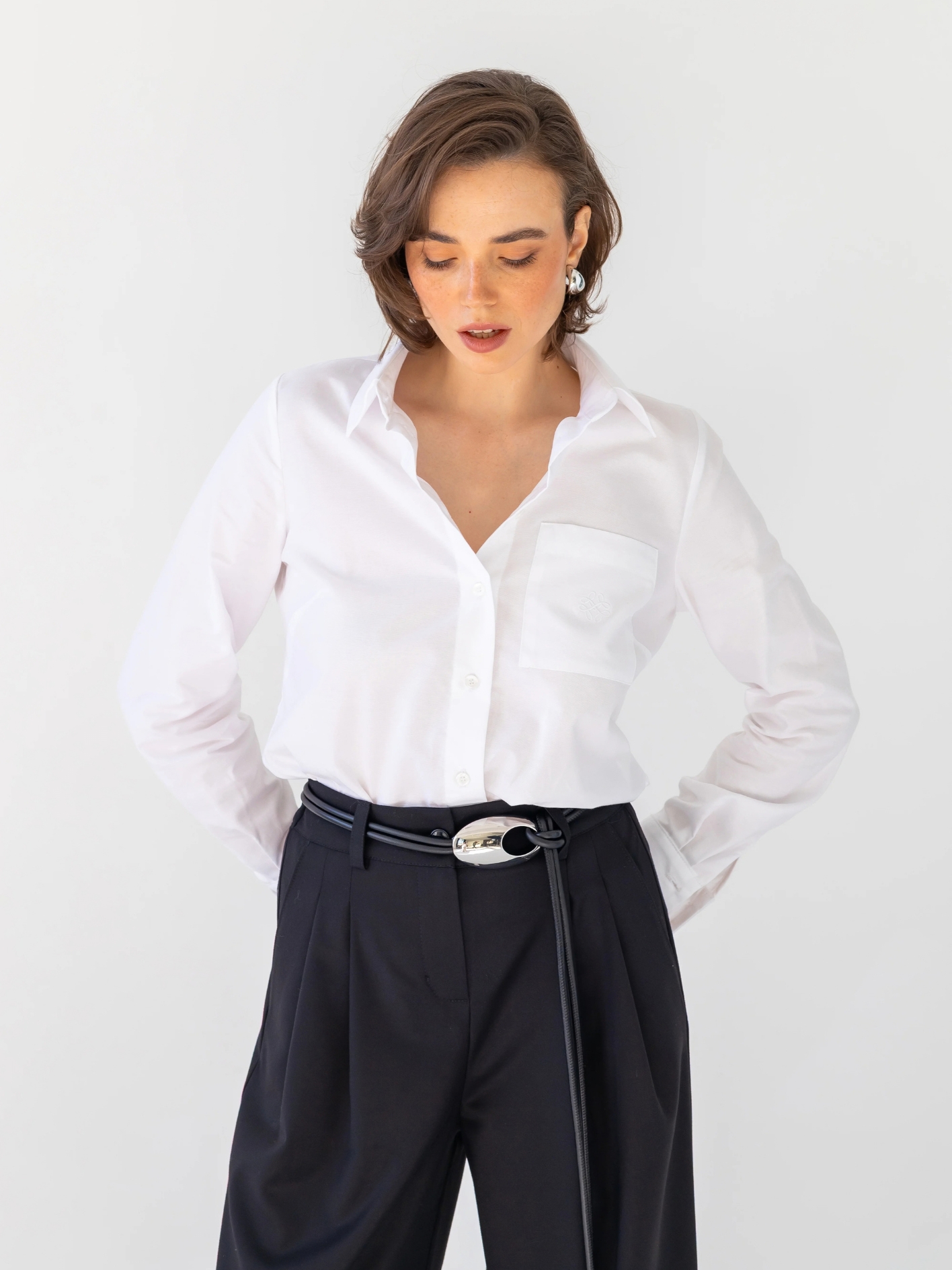 Bawełniana koszula BECKY WHITE
