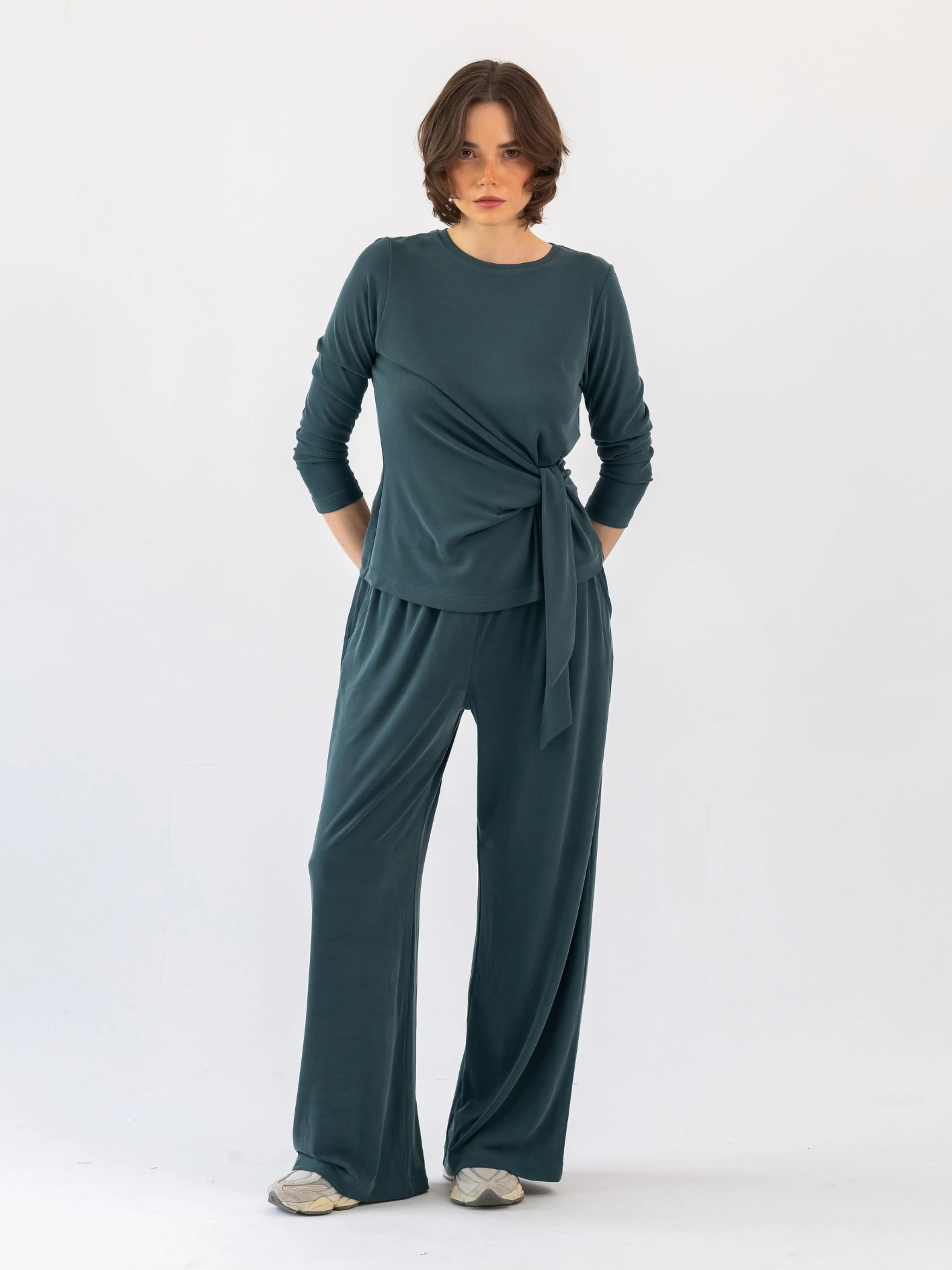 Spodnie MAYA DARK GREEN